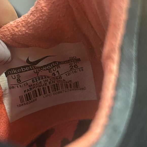 Nike Air Relentless 3 MSL Orange Gray Running Sneakers - Picture 3 of 10